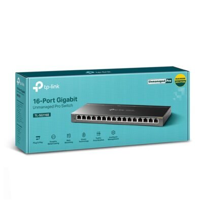 Switch TP-Link TL-SG116E 16 Ports Gigabit Manageable