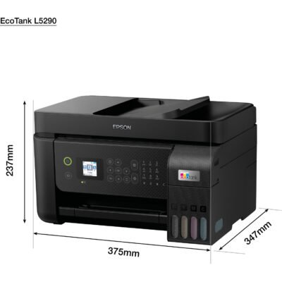 Imprimante Epson EcoTank L5290 Couleur WiFi – Réservoirs Rechargeables (C11CJ65405) – Image 10