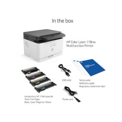 Imprimante HP LaserJet 178nw Laser Couleur WiFi Réseau – 4ZB96A – Image 10
