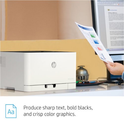 Alternative view of Imprimante HP LaserJet 150nw Laser Couleur Réseau WiFi – 4ZB95A