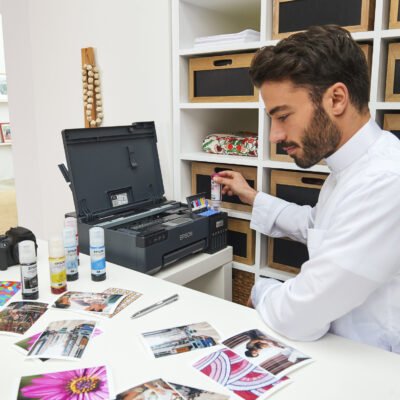 Imprimante Photo Epson EcoTank L8050 Couleur WiFi – Réservoirs Rechargeables (C11CK37403) – Image 11