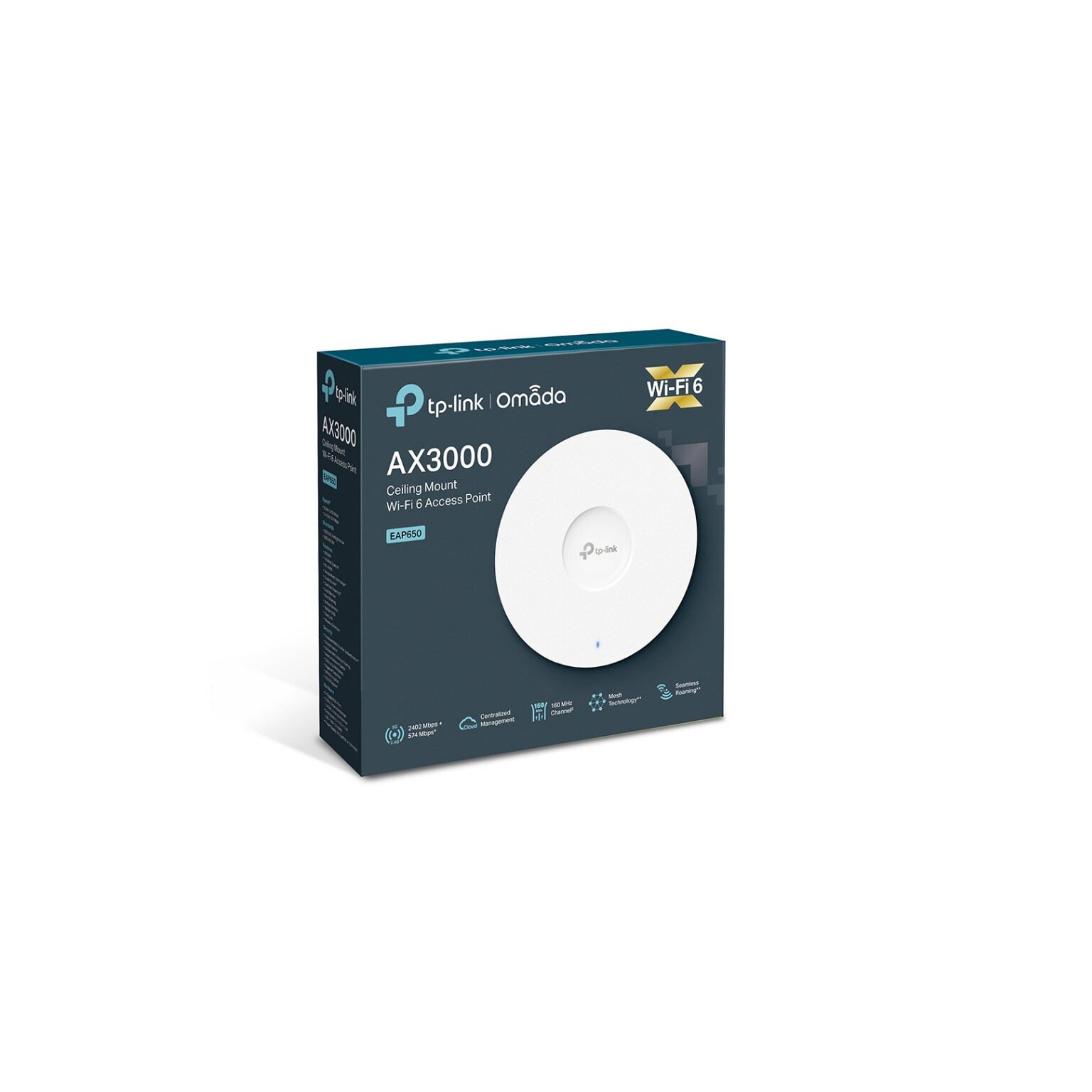 Point d'Accès TP-Link EAP650 WiFi 6 AX3000 Gigabit PoE+ – Image 11