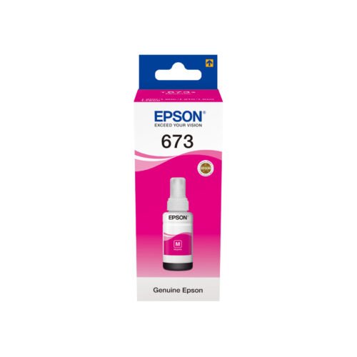 Bouteille d'Encre Originale Epson 673 Magenta – C13T67334A