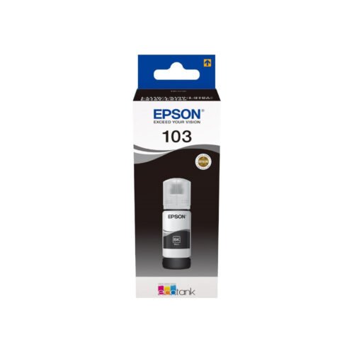 Bouteille d'Encre Originale Epson 103 Noire – C13T00S14A
