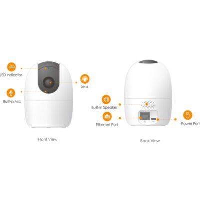Caméra WiFi IMOU Ranger 2 2K 3MP Intérieure – IPC-K2EP-3R1W – Image 6