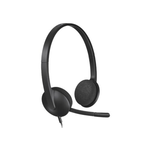 Alternative view of Casque Logitech H340 Stéréo Micro Anti-Parasite USB-A – 981-000475