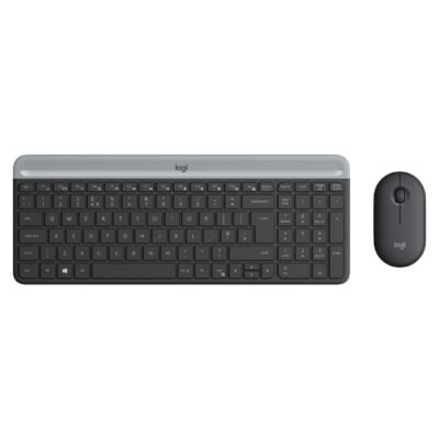 Kit Clavier & Souris Logitech MK470 Ultra-fin AZERTY Sans Fil – 920-009190