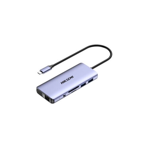 Adaptateur Hikvision USB-C vers 11 Ports – HS-HUB-DS11