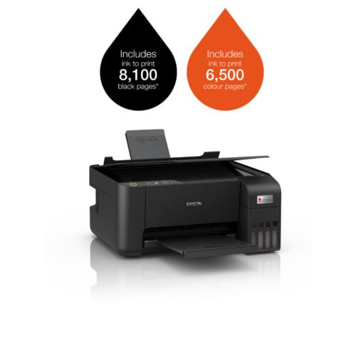 Imprimante Epson EcoTank L3210 Couleur – Réservoirs Rechargeables (C11CJ68403)