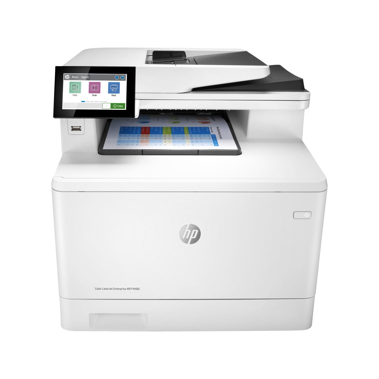 Imprimante HP LaserJet Enterprise MFP M480f Laser Couleur Fax – 3QA55A
