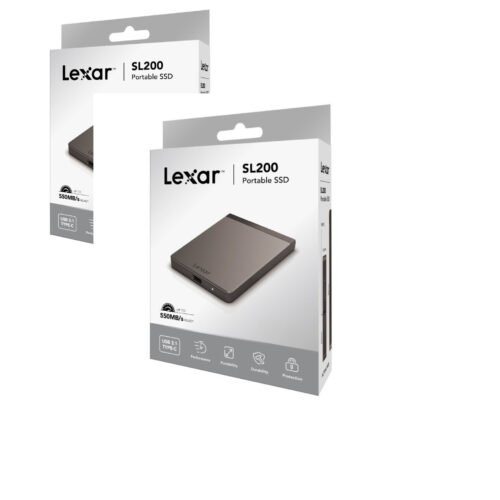 Disque SSD Portable Lexar SL200 2TB – USB 3.1 Type-C