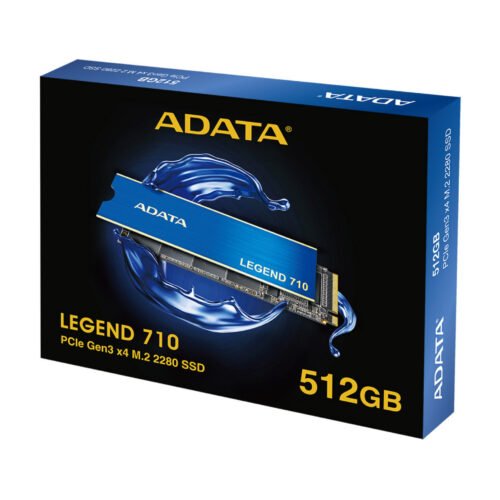 Disque SSD Interne ADATA LEGEND 710 512GB – M.2 PCIe Gen3 NVMe