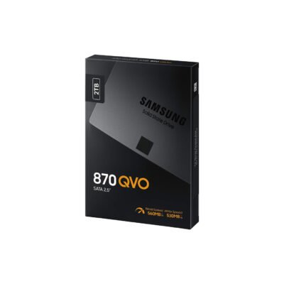 Disque SSD Interne Samsung 870 QVO 2TB – SATA 2.5"