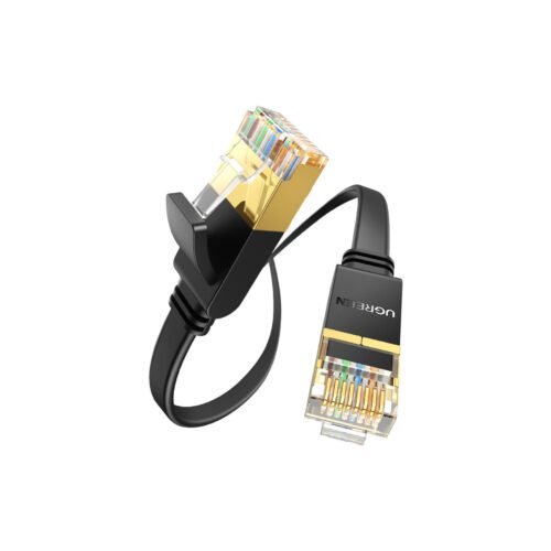 Câble Réseau Ugreen 3m RJ45 Cat7 U/FTP 10Gbps Plat – 11262