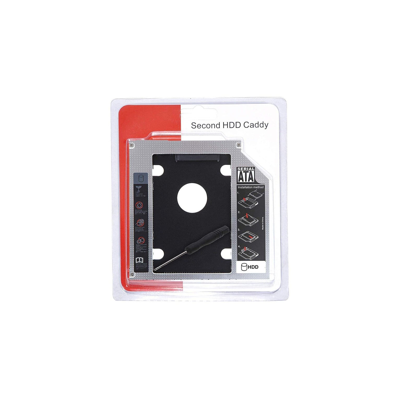 Boîtier Caddy pour Disque Dur 2.5" SATA SSD/HDD