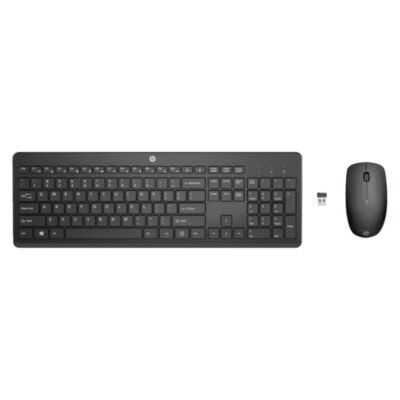 Kit Clavier & Souris Sans Fil HP 235 AZERTY – 1Y4D0UT