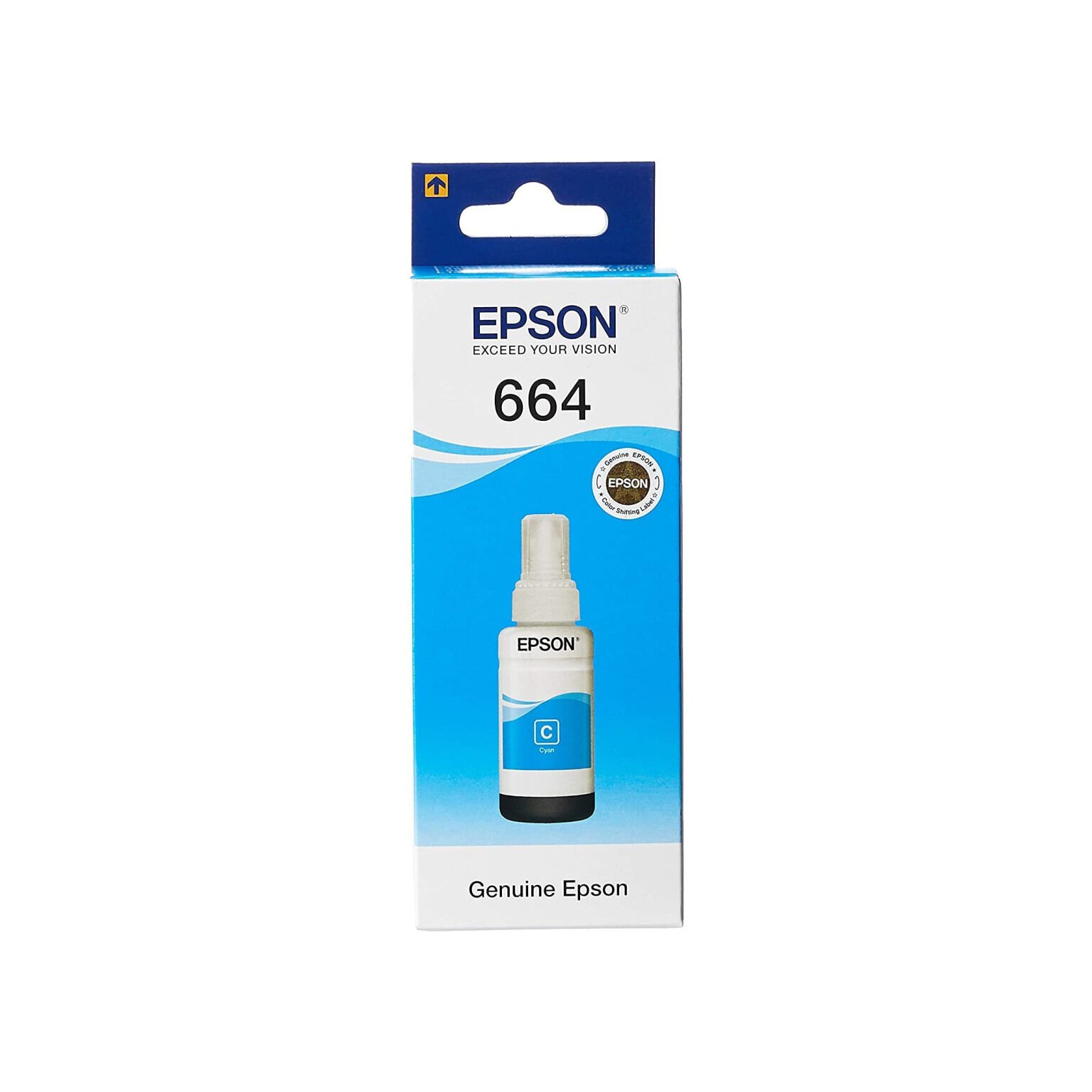 Bouteille d'Encre Originale Epson 664 Cyan – C13T66424A