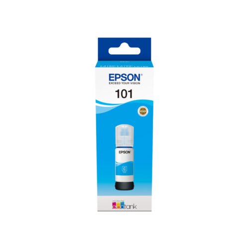 Bouteille d'Encre Originale Epson 101 Cyan – C13T03V24A