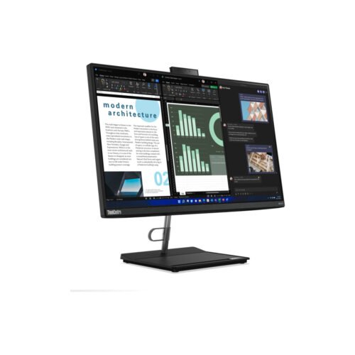 Alternative view of PC Tout-en-Un Lenovo ThinkCentre Neo 30a 21.5″ i5-12450H 8GB SSD 512GB – 12B3006TFM