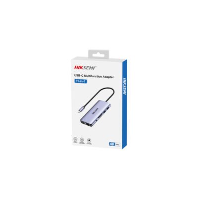 Adaptateur Hikvision USB-C vers 11 Ports – HS-HUB-DS11 – Image 3