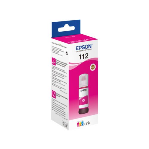 Bouteille d'Encre Originale Epson 112 Magenta – C13T06C34A