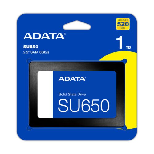 Disque SSD Interne ADATA Ultimate SU650 1TB – SATA 2.5"