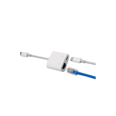 Adaptateur USB-C 2-en-1 – RJ45 + Power Delivery – Image 3