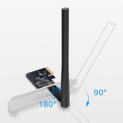 Carte WiFi Interne TP-Link Archer T2E AC600 433Mbps – PCI Express – Image 4