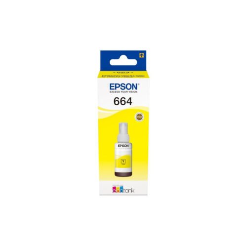 Bouteille d'Encre Originale Epson 664 Jaune – C13T66444A