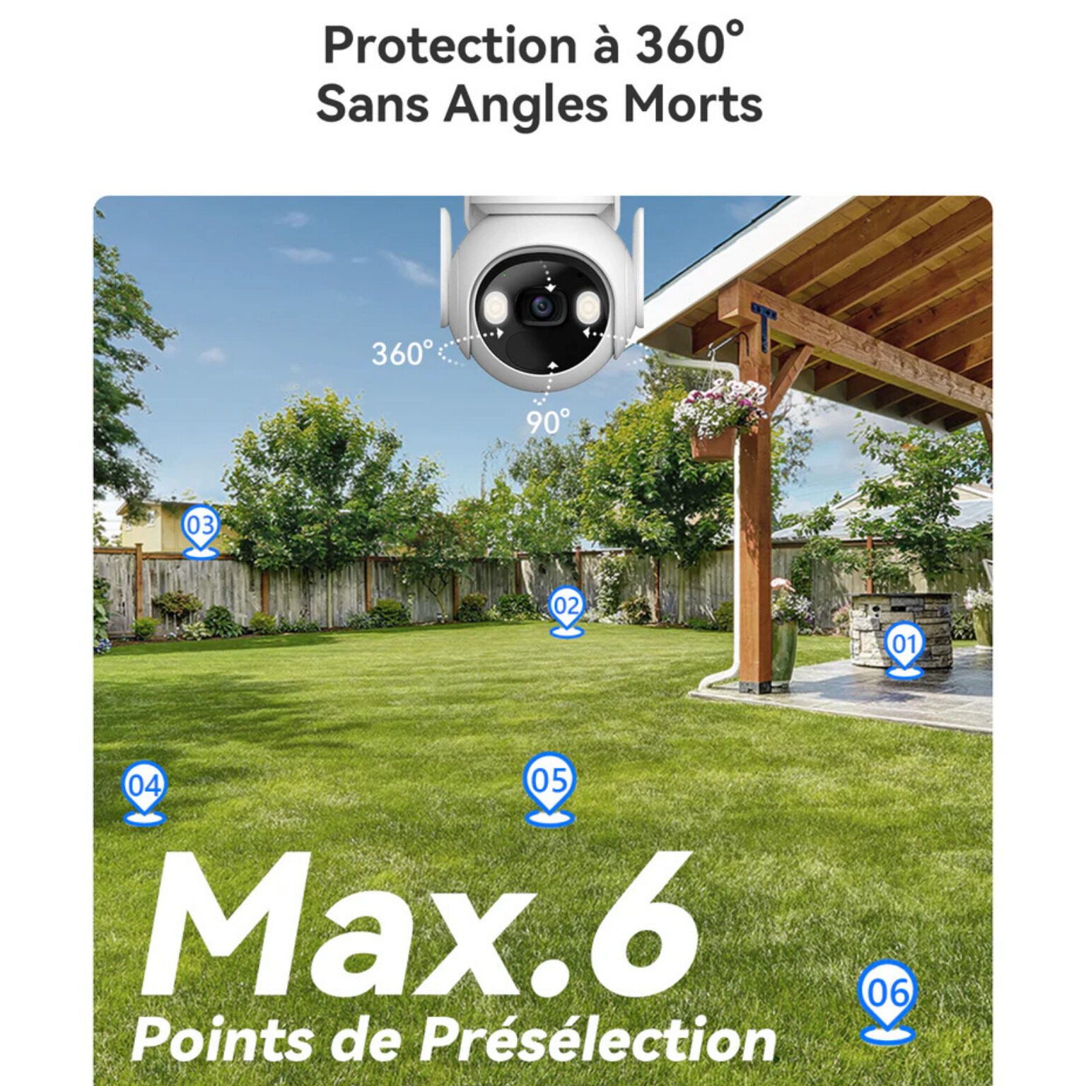 Caméra 4G IMOU sur Batterie 2K 3MP avec Panneau Solaire 3W – Kit Complet – Image 6