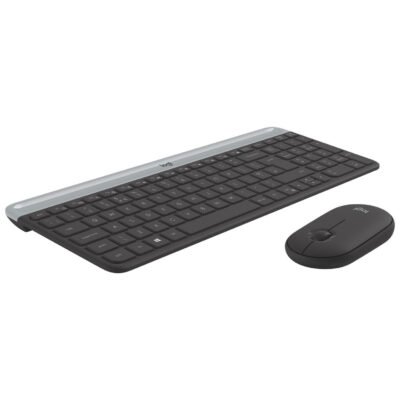 Kit Clavier & Souris Logitech MK470 Ultra-fin AZERTY Sans Fil – 920-009190 – Image 5