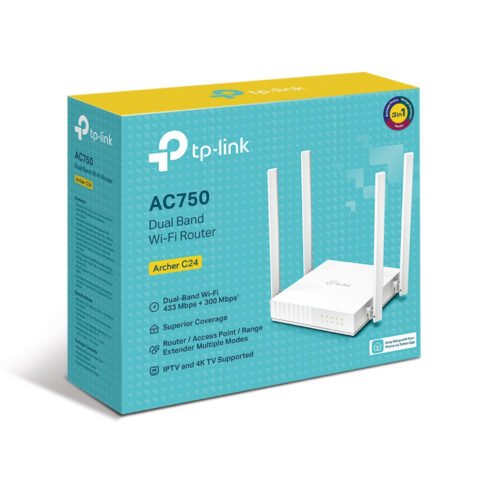 Point d'Accès TP-Link Archer C24 AC750 Bi-Bande