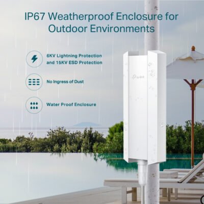 Point d'Accès TP-Link EAP610-Outdoor WiFi 6 AX1800 PoE – Image 8