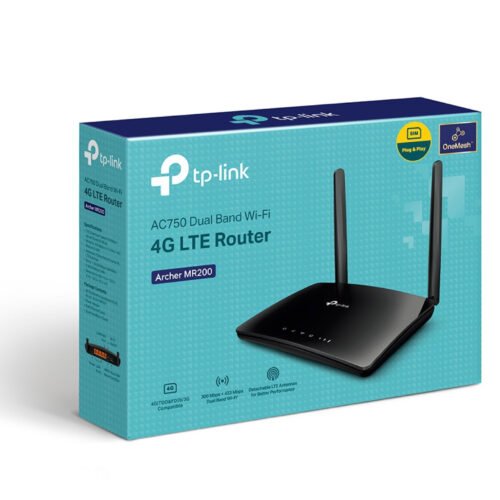 Routeur TP-Link Archer MR200 4G LTE WiFi AC750 Bi-Bande