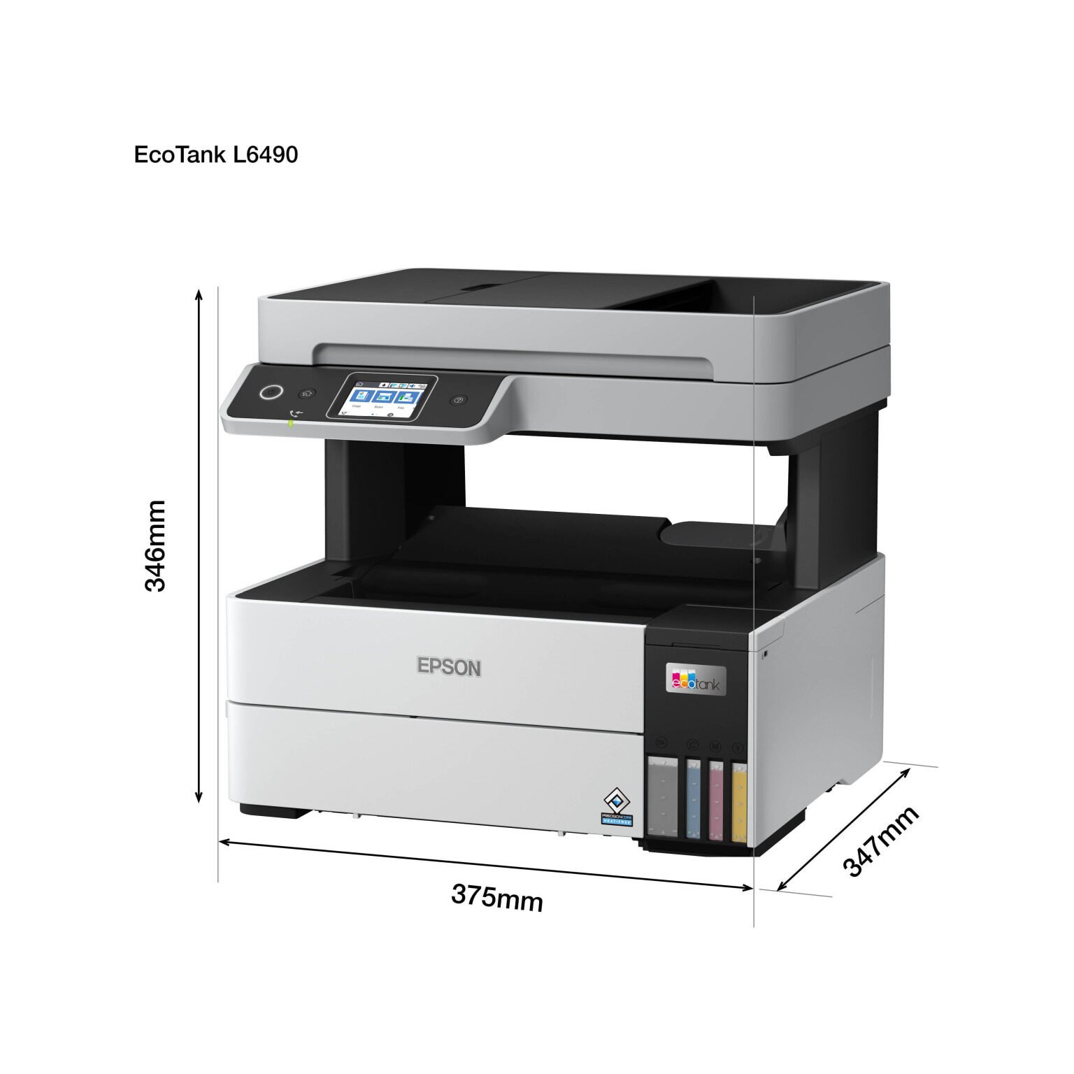 Imprimante Epson EcoTank L6490 Couleur WiFi – Réservoirs Rechargeables (C11CJ88404) – Image 9