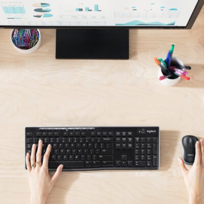 Kit Clavier & Souris Logitech MK270 Sans Fil – 920-004510 – Image 10