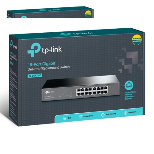 Switch TP-Link 16 Ports Gigabite – TL-SG1016D