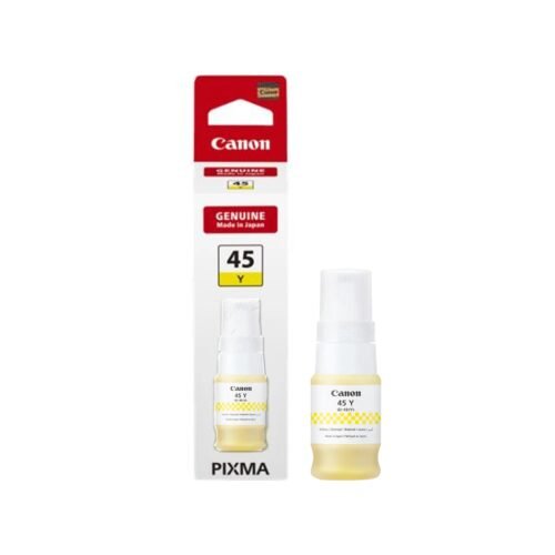 Bouteille d'Encre Originale Canon GI-45 Jaune – 6287C001AA