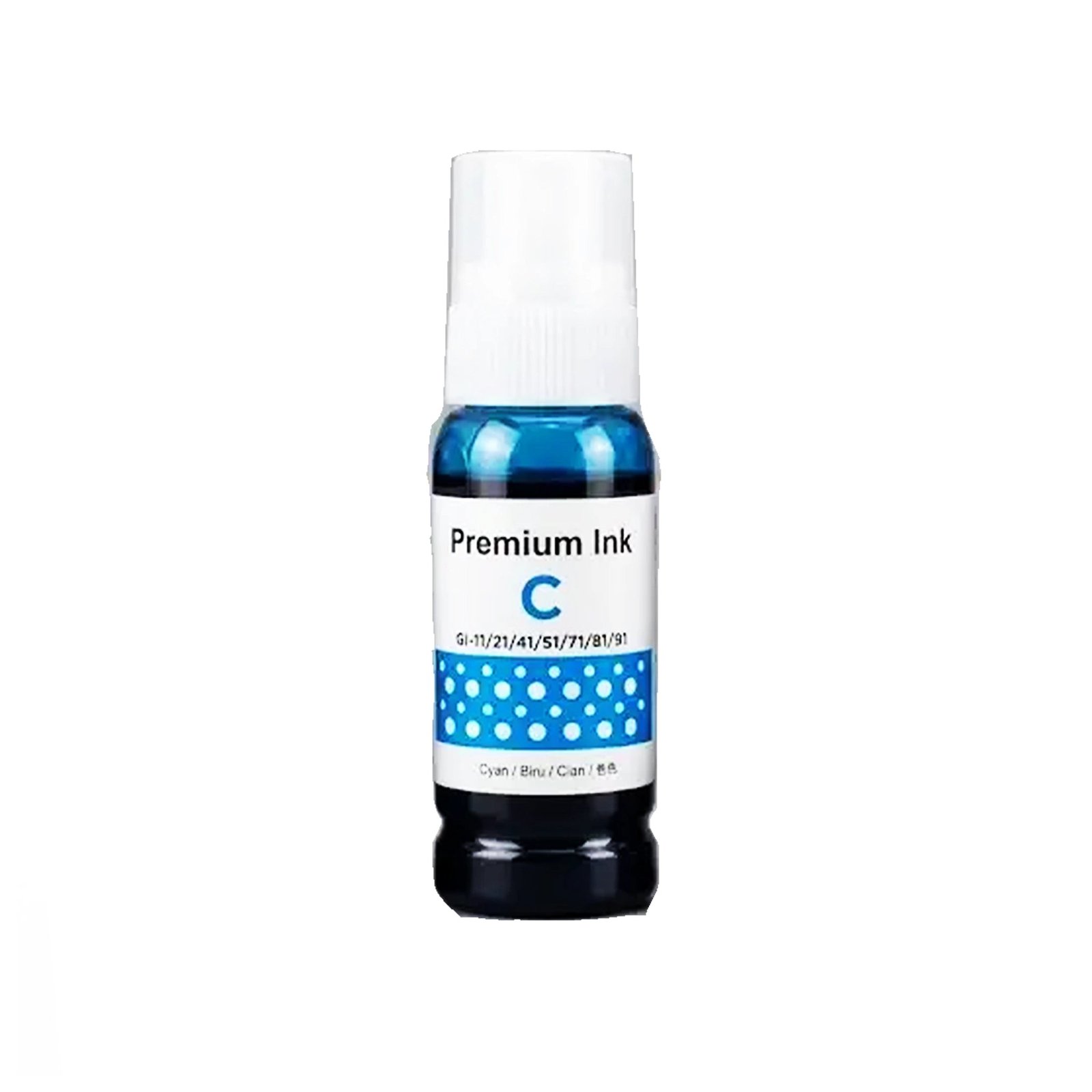 Bouteille d'Encre Compatible Canon GI-41 Cyan