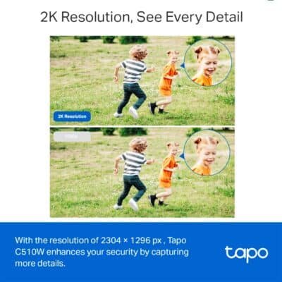 Caméra WiFi TP-Link Tapo C510W 2K – Image 3