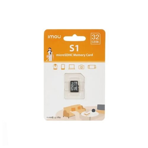 Carte Mémoire IMOU microSD 32 Go Classe 10 – ST2-32-S1