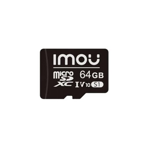 Carte Mémoire IMOU microSD 64GB Classe 10 – ST2-64-S1