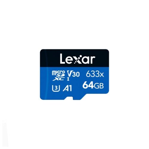 Alternative view of Carte Mémoire Lexar High Performance 633x 64 Go – microSDHC/XC
