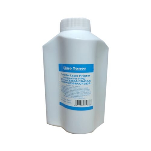 Poudre de Toner Noir 1kg Euro Tonner – Compatible HP 78A/85A/35A/36A/88A/83A