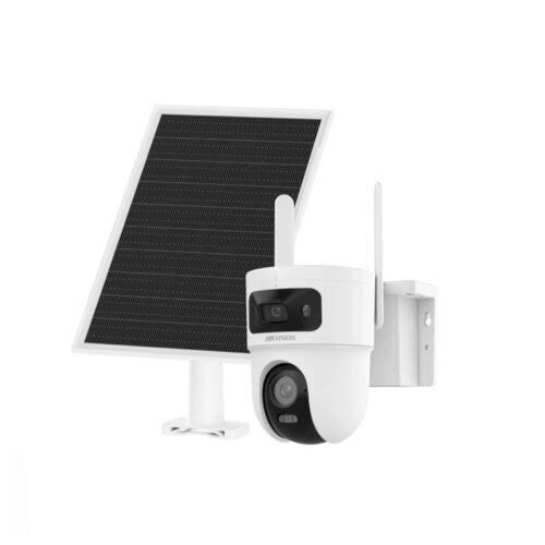 Caméra Solaire Hikvision 4G 8MP (4+4MP) avec Batterie 9000mAh – DS-2CFSP8-D/4G