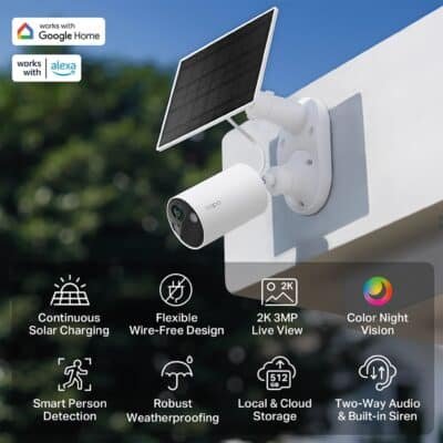 Caméra WiFi TP-Link Tapo C410 Kit – Image 4