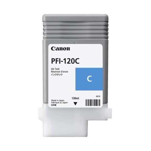 Cartouche d'Encre Originale Canon PFI-120 Cyan – 2886C001AA