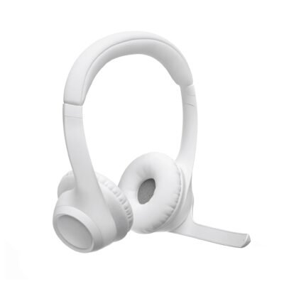 Casque Sans Fil Logitech Zone 300 Blanc – Bluetooth 5.3 (981-001417) – Image 4