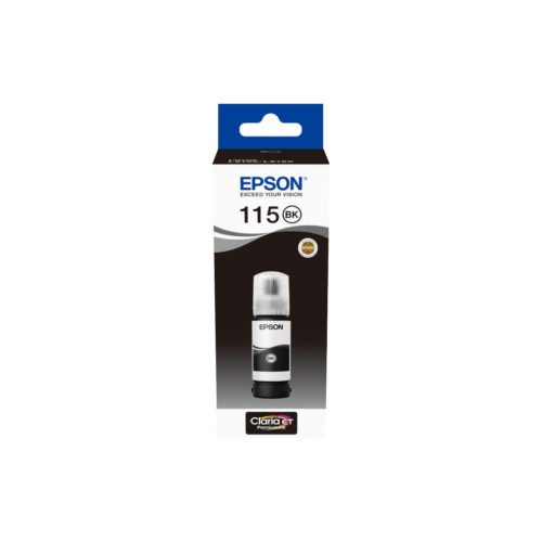 Bouteille d'Encre Originale Epson 115 Noir – C13T07C14A