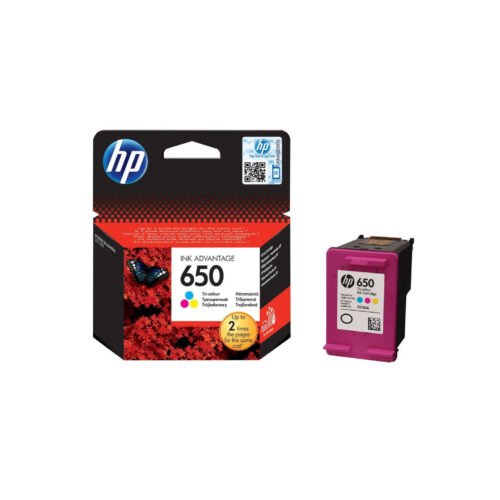 Cartouche d'Encre HP 650 Trois Couleurs – CZ102AE